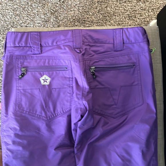 Sessions Zero Shell Snow Pants Purple Women’s Sz M - Picture 8 of 12